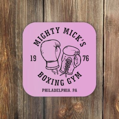 Mighty Micks Boxing Gym 1976 Coaster