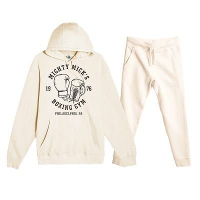 Mighty Micks Boxing Gym 1976 Premium Hooded Sweatsuit Set