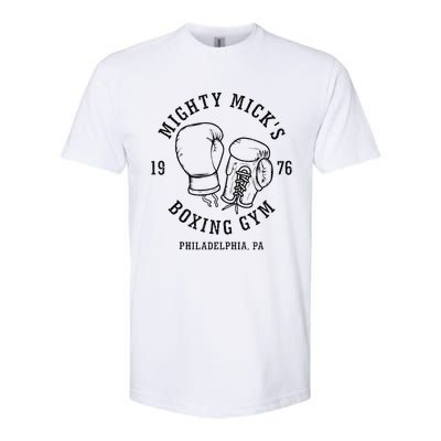 Mighty Micks Boxing Gym 1976 Softstyle CVC T-Shirt