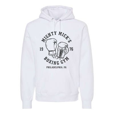 Mighty Micks Boxing Gym 1976 Premium Hoodie