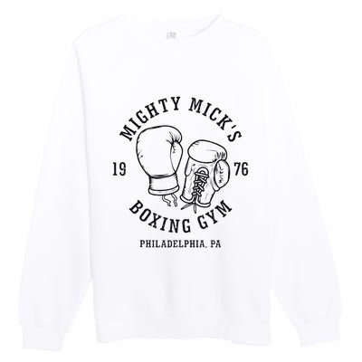 Mighty Micks Boxing Gym 1976 Premium Crewneck Sweatshirt