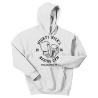 Mighty Micks Boxing Gym 1976 Kids Hoodie