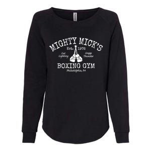 Mighty MickS Boxing Club Gift Womens California Wash Sweatshirt