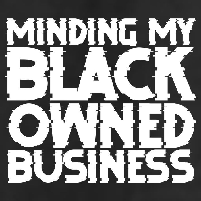 Minding My Black Owned Business Golf Towel