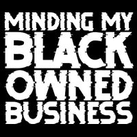 Minding My Black Owned Business Visor