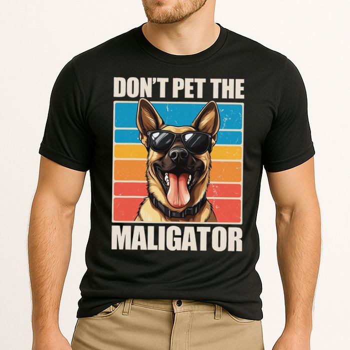 Malinois Maligator Belgian Malinois Cooling Performance Crew T-Shirt