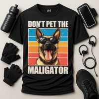Malinois Maligator Belgian Malinois Cooling Performance Crew T-Shirt