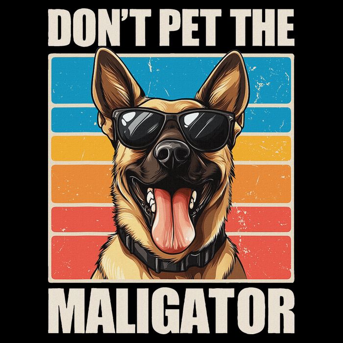 Malinois Maligator Belgian Malinois Cooling Performance Crew T-Shirt