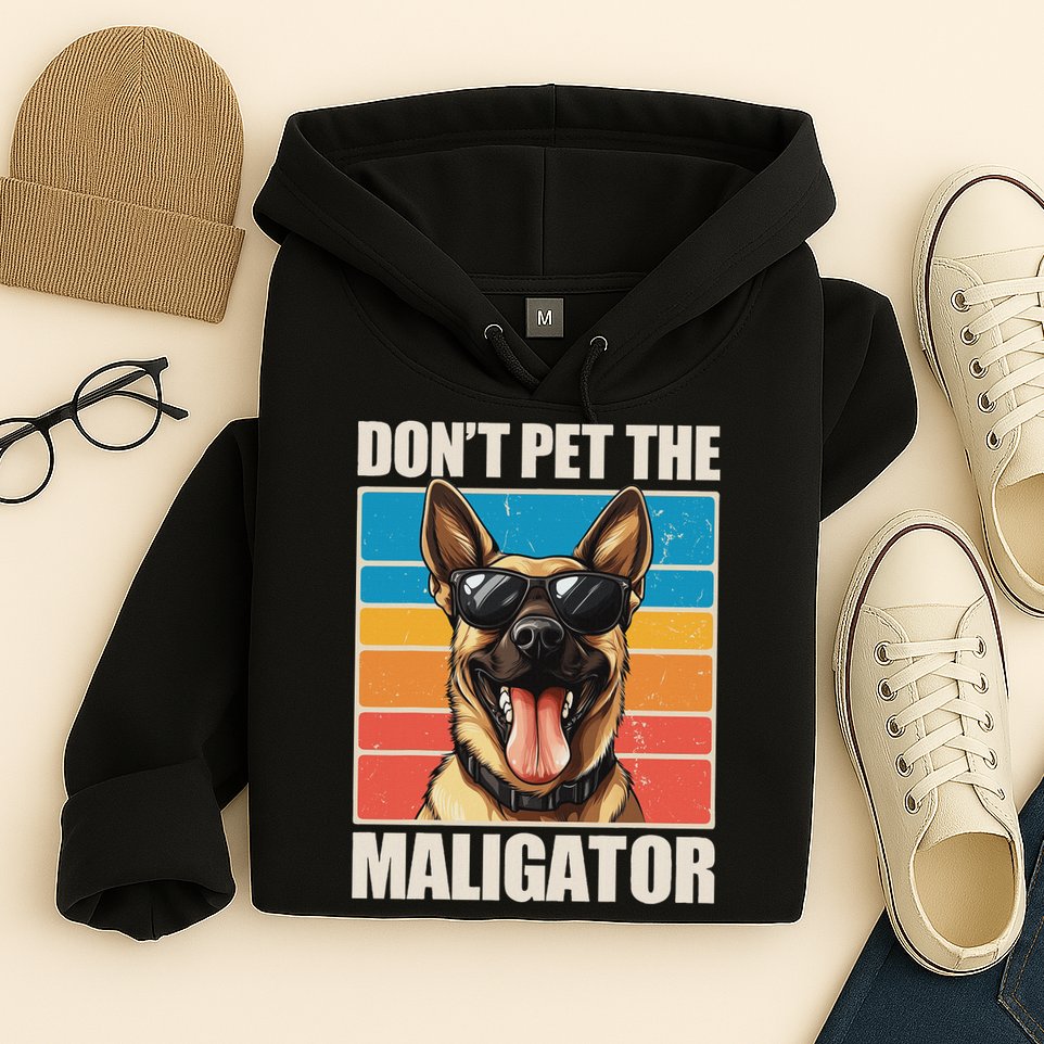 Malinois Maligator Belgian Malinois Hoodie
