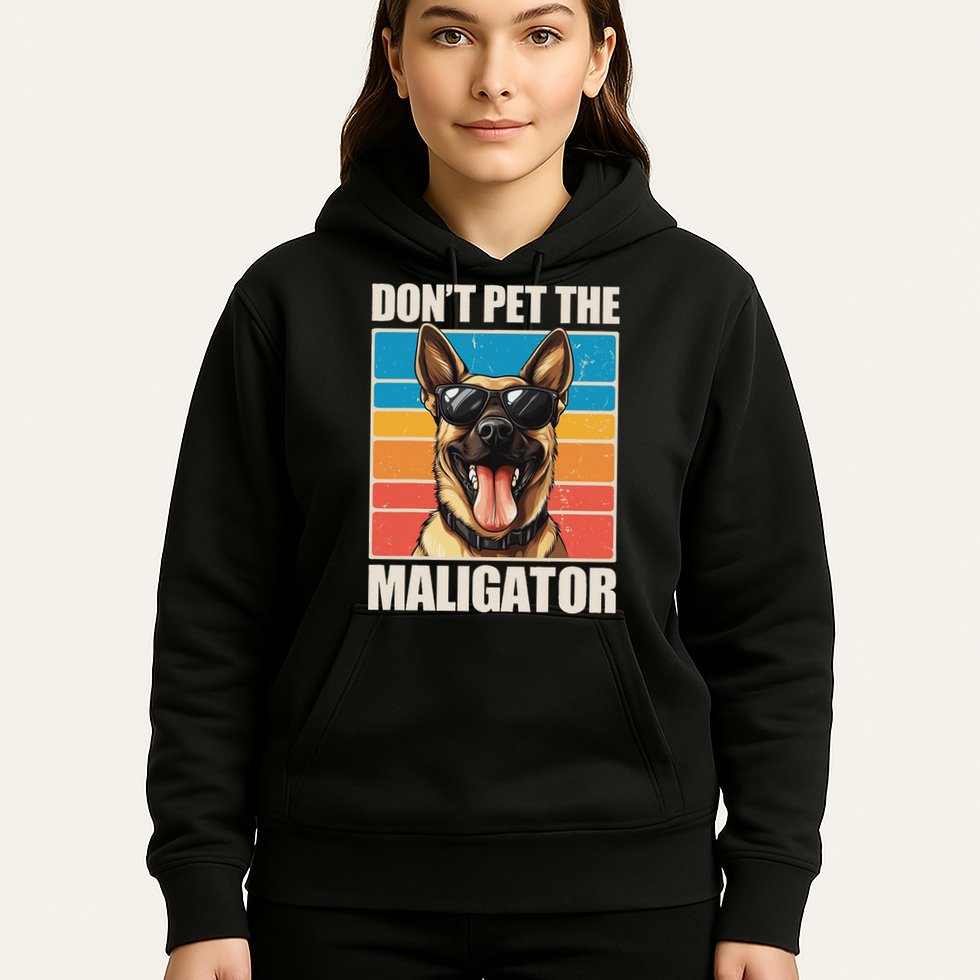 Malinois Maligator Belgian Malinois Hoodie