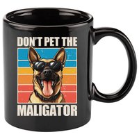 Malinois Maligator Belgian Malinois 11oz C Handle Ceramic Mug