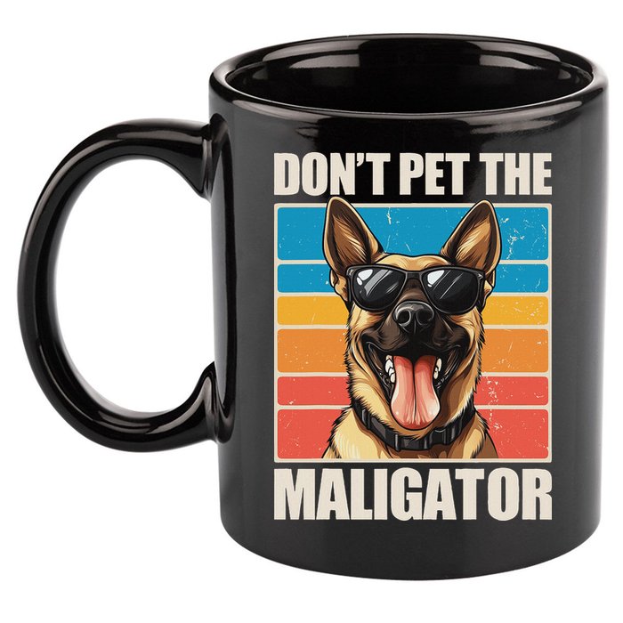 Malinois Maligator Belgian Malinois 11oz C Handle Ceramic Mug