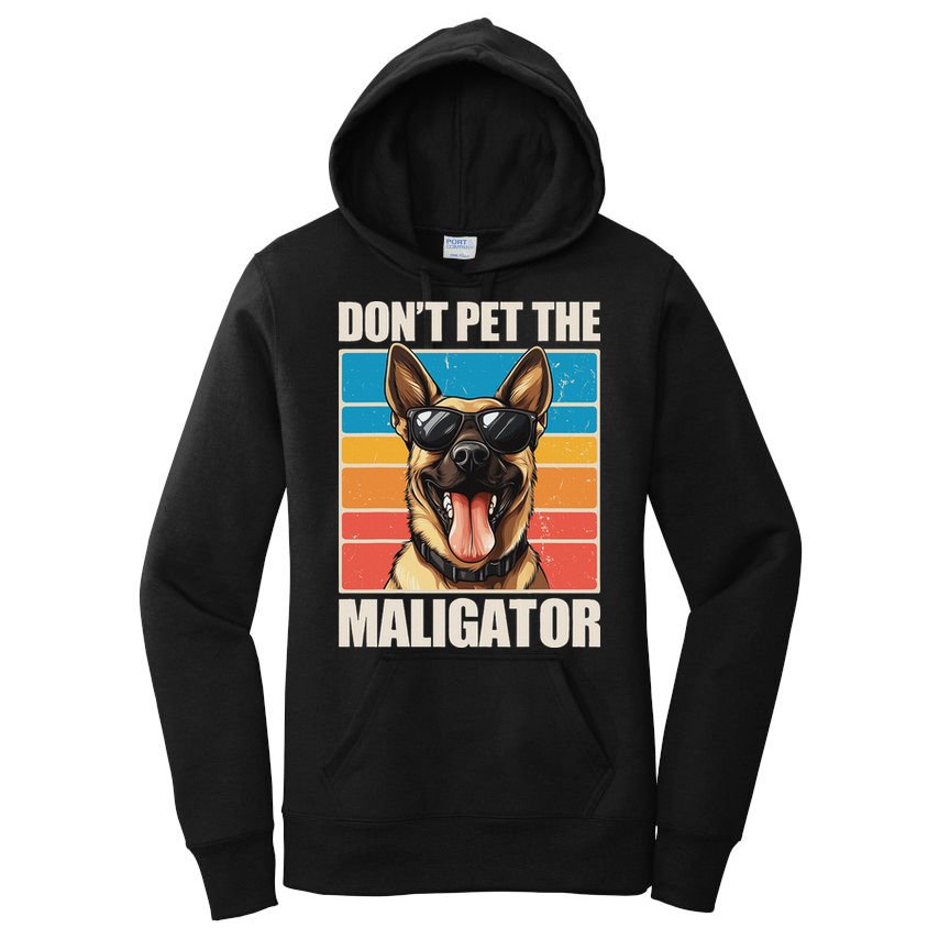 Malinois Maligator Belgian Malinois Women's Pullover Hoodie