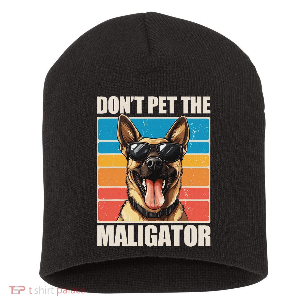 Malinois Maligator Belgian Malinois Short Acrylic Beanie