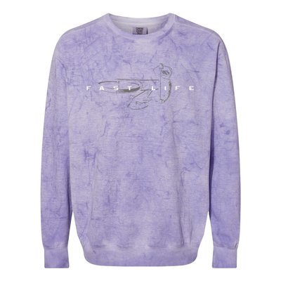 Mtb Mountain Bike Colorblast Crewneck Sweatshirt