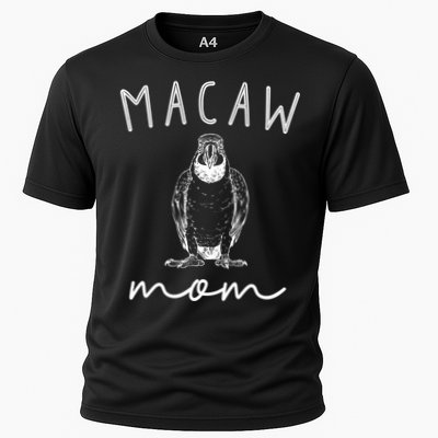 Macaw Mom Blue And Gold Macaw Parrot Bird Mama Funny Gift Performance Shirt
