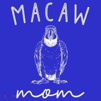 Macaw Mom Blue And Gold Macaw Parrot Bird Mama Funny Gift Premium T-Shirt