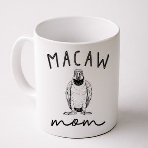 Macaw Mom Blue And Gold Macaw Parrot Bird Mama Funny Gift Coffee Mug