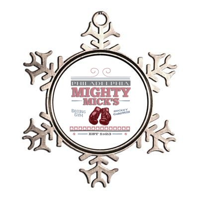 Mighty MickS Boxing Gym 1923 Metallic Star Ornament