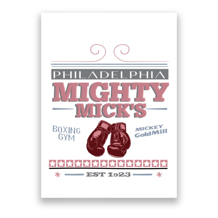 Mighty MickS Boxing Gym 1923 Poster