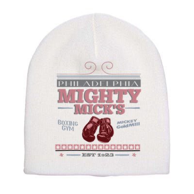 Mighty MickS Boxing Gym 1923 Short Acrylic Beanie