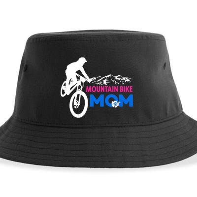 Mom Mountain Bike Gift Sustainable Bucket Hat