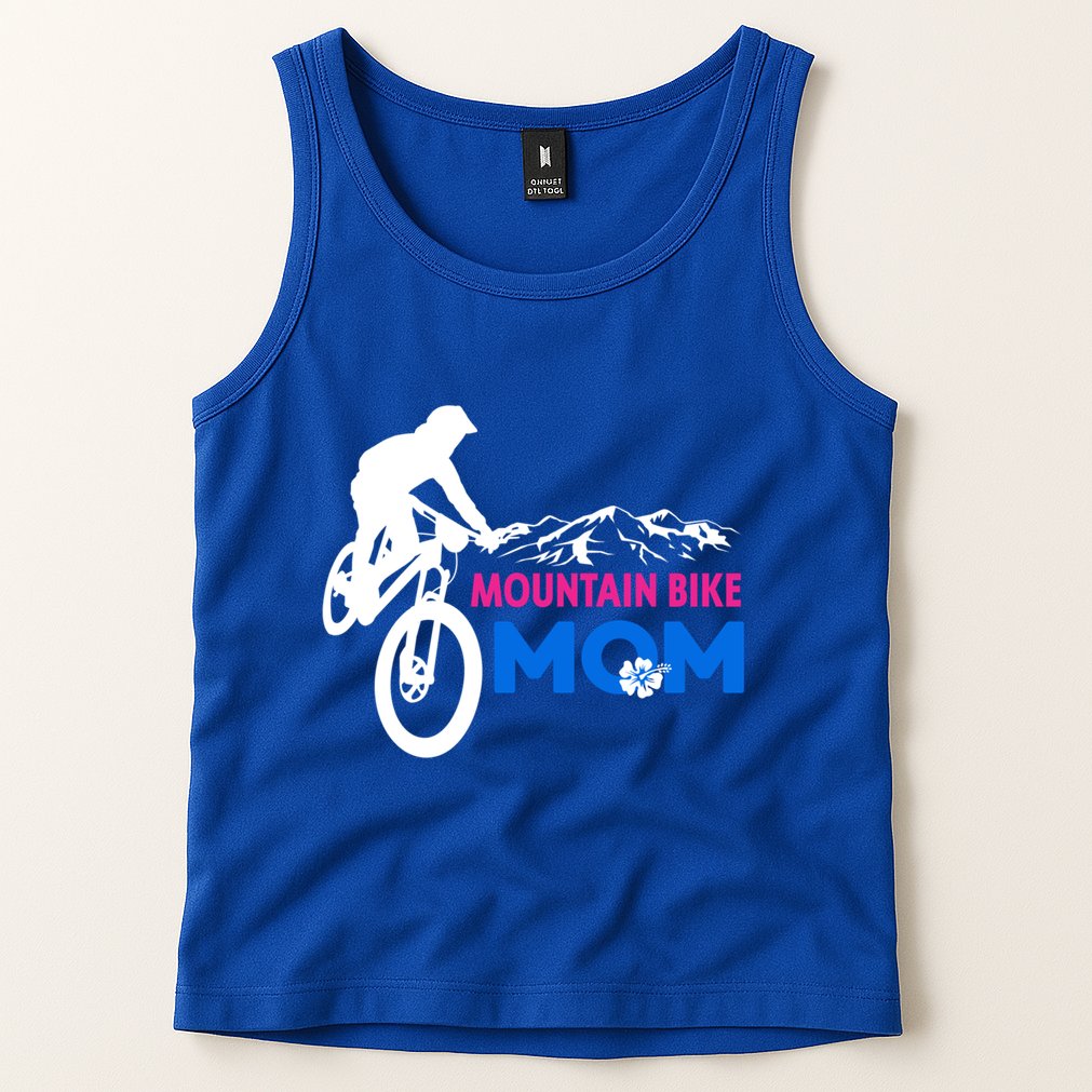 Mom Mountain Bike Gift Tank Top