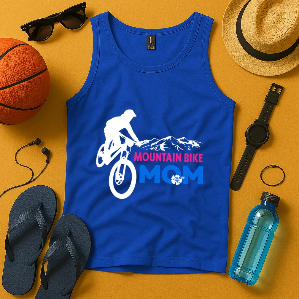 Mom Mountain Bike Gift Tank Top