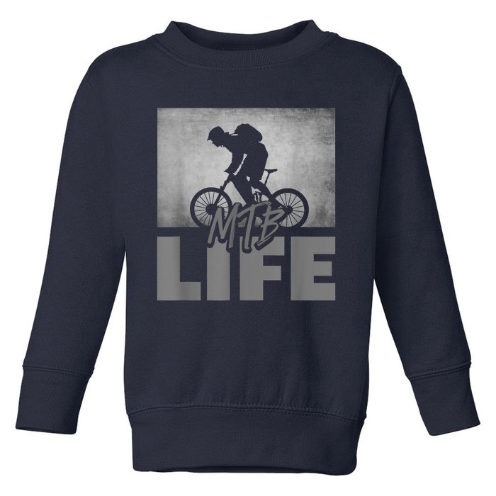 MTB Mountain Bike Apparel MTB Mountain Bike Toddler Sweatshirt