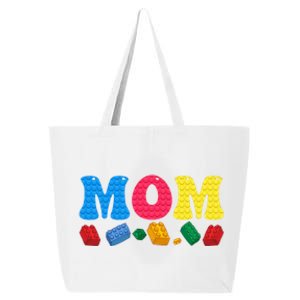 Mom Master Builder Building Bricks Blocks Family Set Parents Gift 25L Jumbo Tote