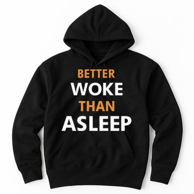 Mahogany Mommies Better Woke Than Asleep Hoodie