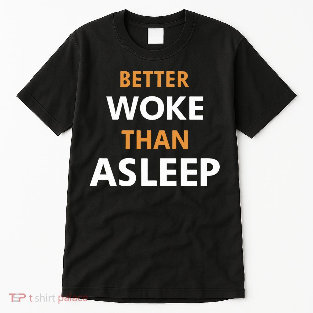 Mahogany Mommies Better Woke Than Asleep Tall T-Shirt
