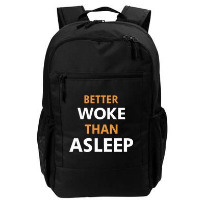 Mahogany Mommies Better Woke Than Asleep Backpack