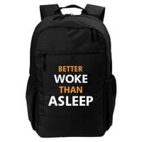 Mahogany Mommies Better Woke Than Asleep Backpack
