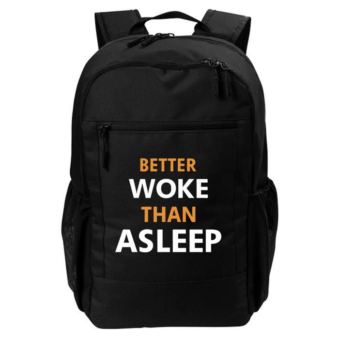 Mahogany Mommies Better Woke Than Asleep Backpack