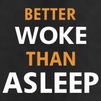 Mahogany Mommies Better Woke Than Asleep 25L Jumbo Tote