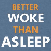 Mahogany Mommies Better Woke Than Asleep Garment-Dyed Sweatshirt