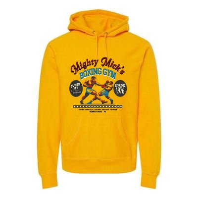 Mighty Micks Boxing Gym 1976 Premium Hoodie