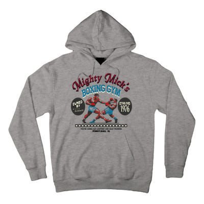 Mighty Micks Boxing Gym 1976 Tall Hoodie