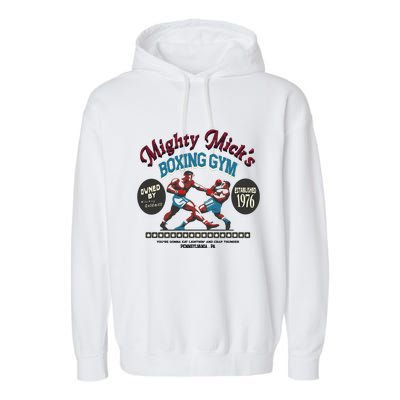 Mighty Micks Boxing Gym 1976 Garment-Dyed Fleece Hoodie