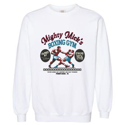 Mighty Micks Boxing Gym 1976 Garment-Dyed Sweatshirt