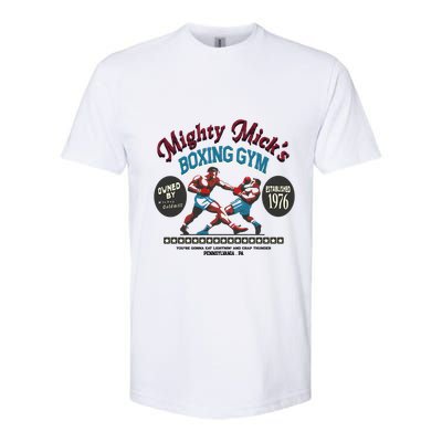 Mighty Micks Boxing Gym 1976 Softstyle CVC T-Shirt