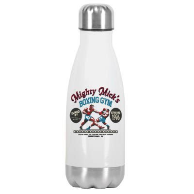 Mighty Micks Boxing Gym 1976 Stainless Steel Insulated Water Bottle