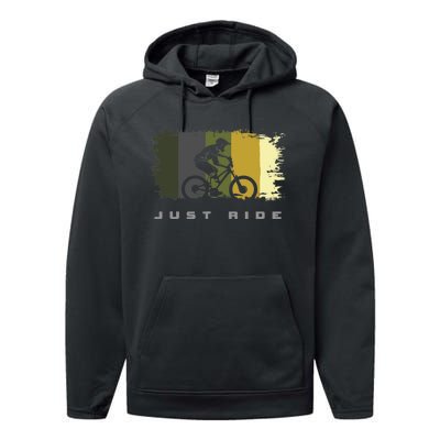 MTB Mountain Bike Performance Fleece Hoodie