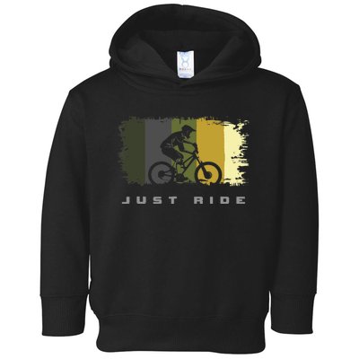 MTB Mountain Bike Toddler Hoodie