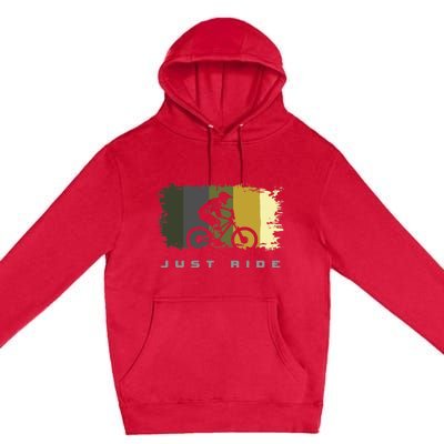 MTB Mountain Bike Premium Pullover Hoodie