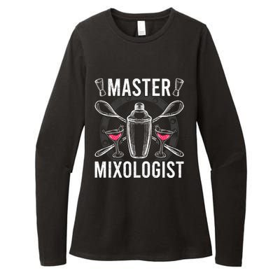 Master Mixologist Bartending Bartender Gift Womens CVC Long Sleeve Shirt