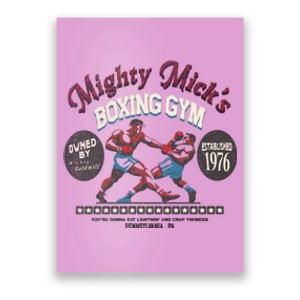 Mighty Micks Boxing Club Aged Look Poster