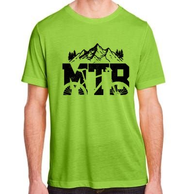 Mtb Mountain Bike Bicycle Mountain Biking Biker Gift Adult ChromaSoft Performance T-Shirt