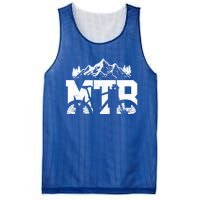 Mtb Mountain Bike Bicycle Mountain Biking Biker Gift Mesh Reversible Basketball Jersey Tank